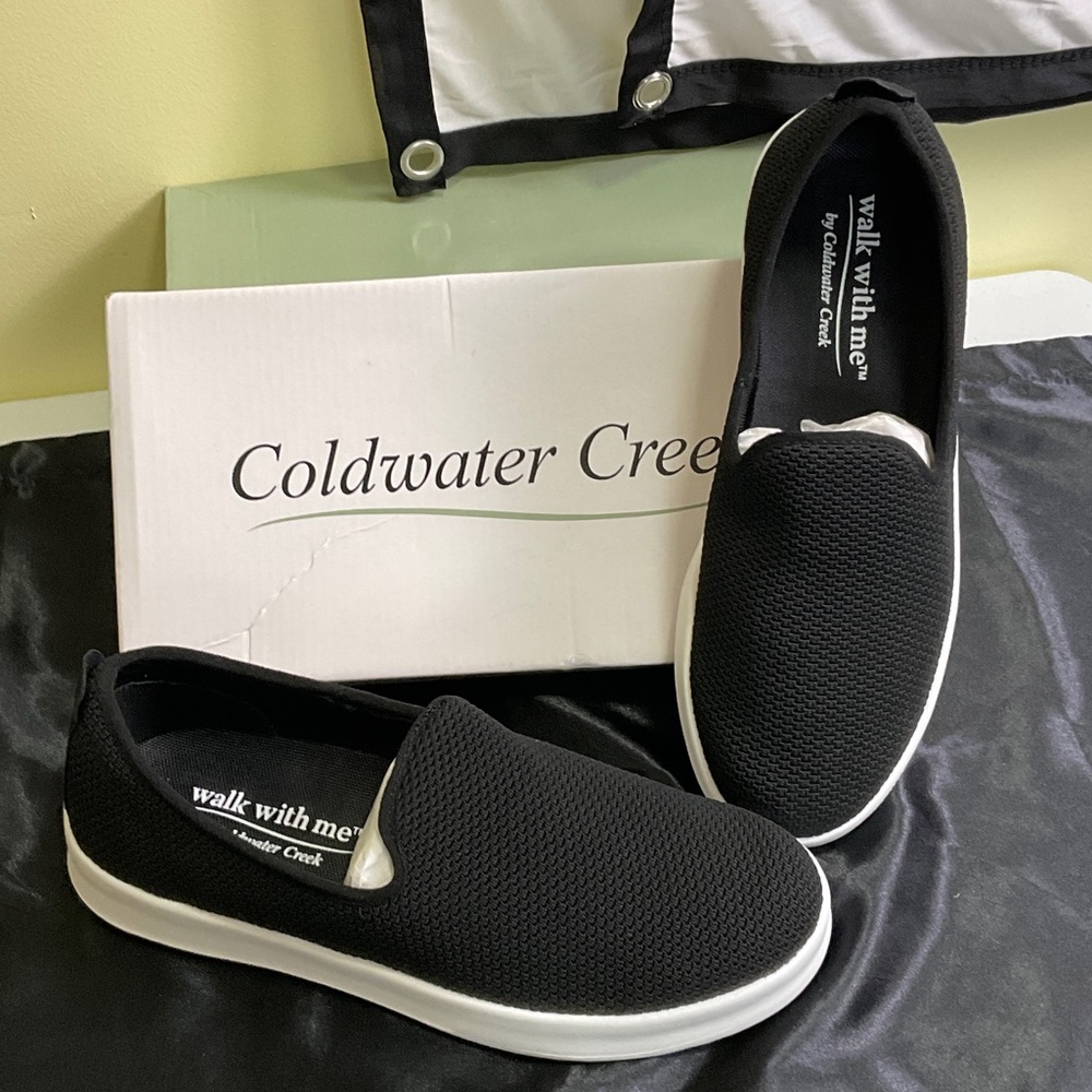Coldwater Creek Black and White Women's Sneakers